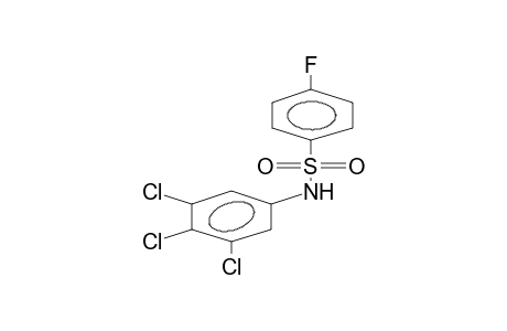 N-(3,4,5-TRICHLOROPHENYL)-PARA-FLUOROPHENYLSULPHONYLAMIDE