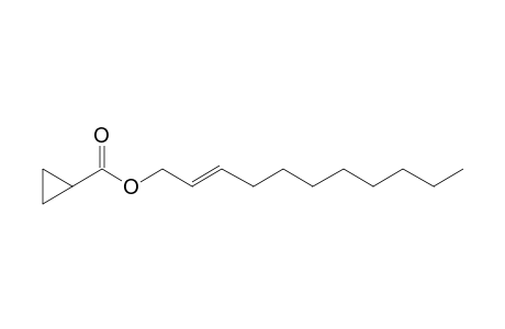 Cyclopropanecarboxylic acid, undec-2-enyl ester