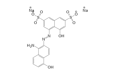 Disodium 4-[(1-amino-5-hydroxy-2-naphthyl)diazenyl]-5-hydroxynaphthalene-2,7-disulfonate