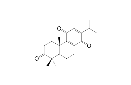 TRIPTOQUINONE-H;3,11,14-OXO-ABIETA-8,12-DIENE