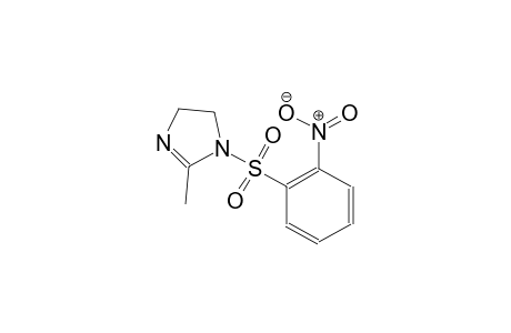 2-methyl-1-[(2-nitrophenyl)sulfonyl]-4,5-dihydro-1H-imidazole