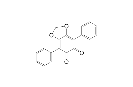 3,6-DIPHENYL-4,5-METHYLENEDIOXY-1,2-BENZOQUINONE;PHLEBIARUBrONE