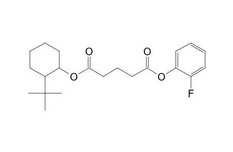 Glutaric acid, 2-fluorophenyl 2-tert-butylcyclohexyl ester