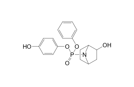 (2-endo-Hydroxy-7-azabicyclo[2.2.1]hept-7-yl)phosphonic acid phenyl p-hydroxyphenyl ester