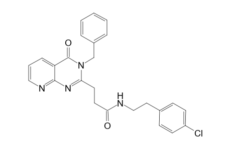Pyrido[2,3-d]pyrimidine-2-propanamide, N-[2-(4-chlorophenyl)ethyl]-3,4-dihydro-4-oxo-3-(phenylmethyl)-