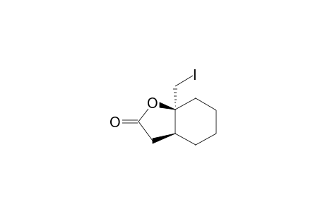 1-Iodomethyl-9-oxabicyclo[4.3.0]nona-8-one