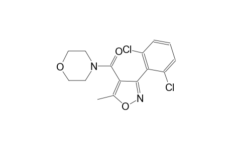 4-{[3-(2,6-dichlorophenyl)-5-methyl-4-isoxazolyl]carbonyl}morpholine