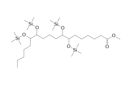 Octadecanoic acid, 7,8,12,13-tetrakis[(trimethylsilyl)oxy]-, methyl ester