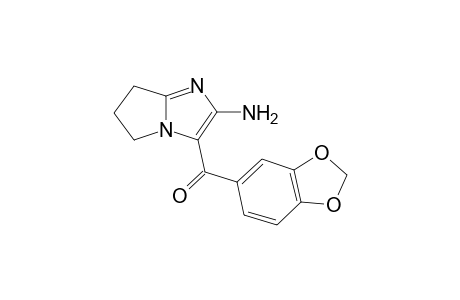 Methanone, (2-amino-6,7-dihydro-5H-pyrrolo[1,2-a]imidazol-3-yl)1,3-benzodioxol-5-yl-