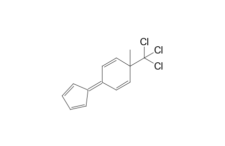 1-Cyclopentadienylidene-4-methyl-4-(trichloromethyl)cyclohexa-2,5-diene