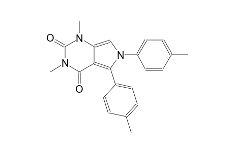 1,3-dimethyl-5,6-bis(4-methylphenyl)-1H-pyrrolo[3,4-d]pyrimidine-2,4(3H,6H)-dione