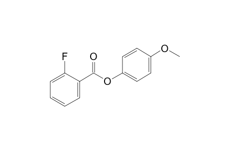 2-Fluorobenzoic acid, 4-methoxyphenyl ester