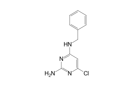 2,4-Pyrimidinediamine, 6-chloro-N4-(phenylmethyl)-
