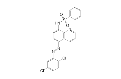 Benzenesulfonamide, N-[5-[2-(2,5-dichlorophenyl)diazenyl]-8-quinolinyl]-