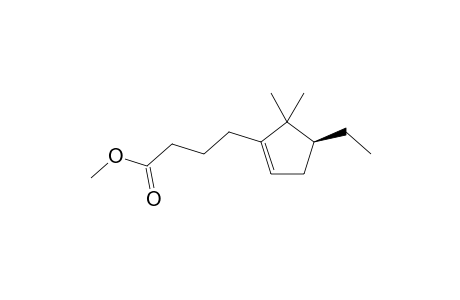 (4S)-Methyl 4-(4-Ethyl-3,3-dimethycyclolopenten-2-yl)butanoate