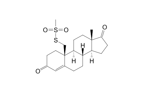 Androst-4-ene-3,17-dione, 19-[(methylsulfonyl)thio]-