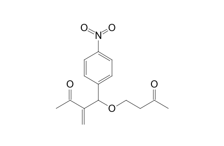 4-(Acetylethoxy)-4-(p-nitrophenyl)-3-methylenebutan-2-one