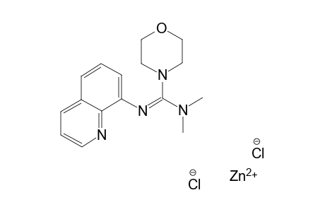 N,N-Dimethyl-N'-(8-quinolyl)morpholine-4-carboxamidine zinc(II) dichloride