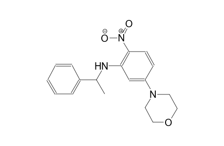 benzenemethanamine, alpha-methyl-N-[5-(4-morpholinyl)-2-nitrophenyl]-