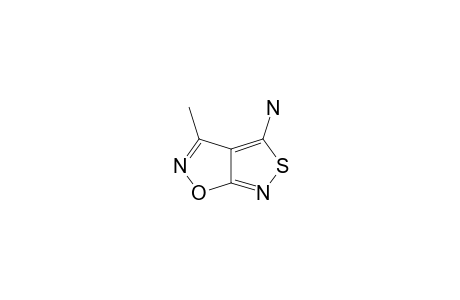 3-METHYL-4-AMINOISOTHIAZOLO-[4.3-D]-ISOXAZOLE