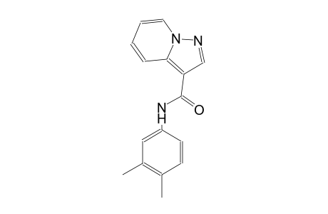 pyrazolo[1,5-a]pyridine-3-carboxamide, N-(3,4-dimethylphenyl)-