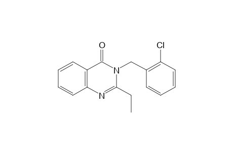 3-(o-CHLOROBENZYL)-2-ETHYL-4(3H)-QUINAZOLINONE
