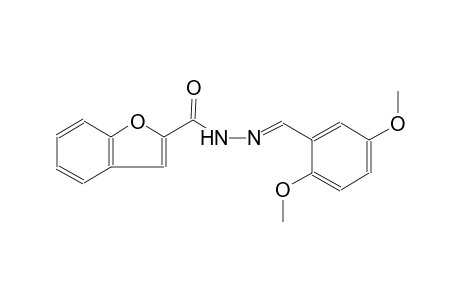 N'-[(E)-(2,5-dimethoxyphenyl)methylidene]-1-benzofuran-2-carbohydrazide