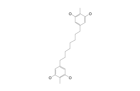 5,5'-(octane-1,8-diyl)bis(2-methylbenzene-1,3-diol)