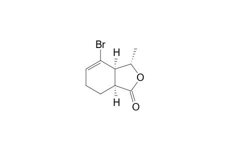 (3S,3aR,7aS)-4-bromanyl-3-methyl-3a,6,7,7a-tetrahydro-3H-2-benzofuran-1-one