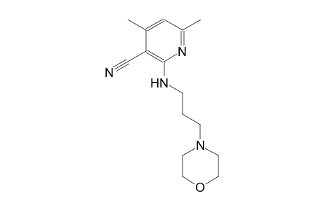 4,6-dimethyl-2-{[3-(4-morpholinyl)propyl]amino}nicotinonitrile