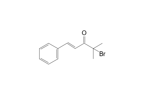 (E)-4-Bromo-4-methyl-1-phenylpent-1-en-3-one