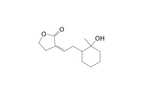 (+-)-[1-.alpha.(E),2-.beta.]-3-[2-(2-Hydroxy-2-methylcyclohexyl)ethylidene]dihydro-2(3H)-furanone