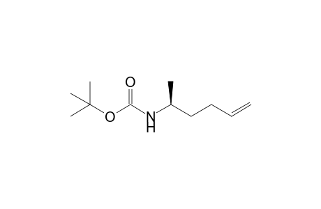 N-[(1S)-1-methylpent-4-enyl]carbamic acid tert-butyl ester