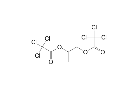2,2,2-trichloroacetic acid 2-(2,2,2-trichloro-1-oxoethoxy)propyl ester