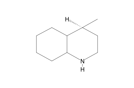 cis-DECAHYDRO-4beta-METHYLQUINOLINE