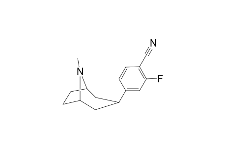 Exo-2-Fluoro-4-(8-methyl-8-aza-bicyclo[3.2.1]oct-3-yl)benzonitrile