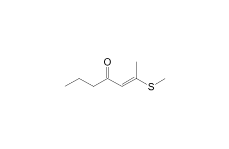 2-Methylsulfanyl-2-hepten-4-one