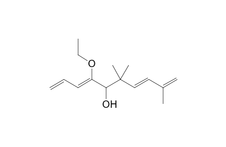 4-Ethoxy-6,6,9-trimethyl-deca-1,3,7,9-tetraen-5-ol