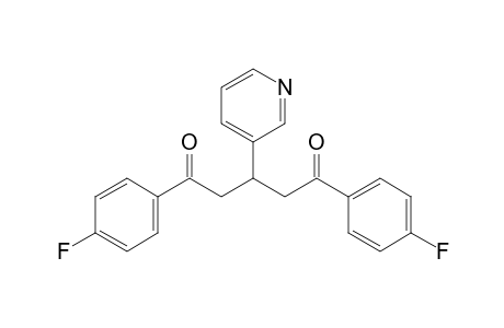 1,5-bis(p-fluorophenyl)-3-(3-pyridyl)-1,5-pentanedione