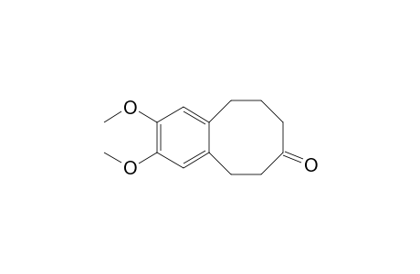 2,3-Dimethoxy-6,7,8,9,10-pentahydro-5H-benzo[a]cycloocten-7-one