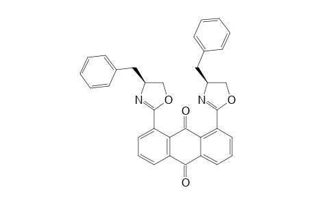 (S,S)-1,8-Bis[(4-phenylmethyl)oxazolin-2-yl]anthraquinone