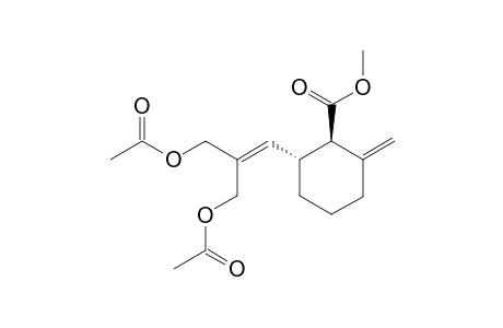 METHYL-(1S,6S)-6-(3-ACETOXY-2-ACETOXYMETHYL-PROP-1-EN-1-YL)-2-METHYLENE-1-CYCLOHEXANECARBOXYLATE