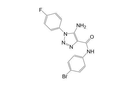 1H-1,2,3-triazole-4-carboxamide, 5-amino-N-(4-bromophenyl)-1-(4-fluorophenyl)-