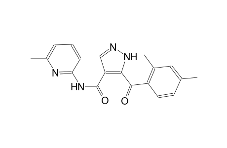 5-(2,4-dimethylbenzoyl)-N-(6-methyl-2-pyridinyl)-1H-pyrazole-4-carboxamide