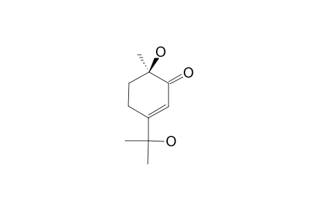 (6R)-6-hydroxy-3-(2-hydroxypropan-2-yl)-6-methylcyclohex-2-en-1-one