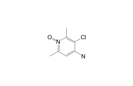 3-CHLORO-4-AMINO-2,6-DIMETHYLPYRIDINE-N-OXIDE
