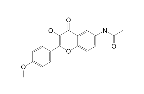 6-ACETYLAMINO-4'-METHOXY-3-FLAVONOL