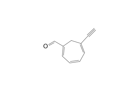 6-ethynyl-1-cyclohepta-1,3,5-trienecarboxaldehyde