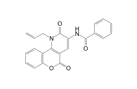 N-(1-allyl-2,5-diketo-chromeno[4,3-b]pyridin-3-yl)benzamide