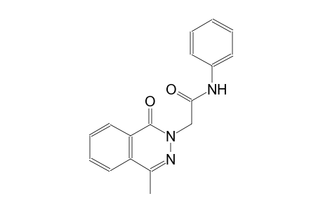 2-(4-methyl-1-oxo-2(1H)-phthalazinyl)-N-phenylacetamide